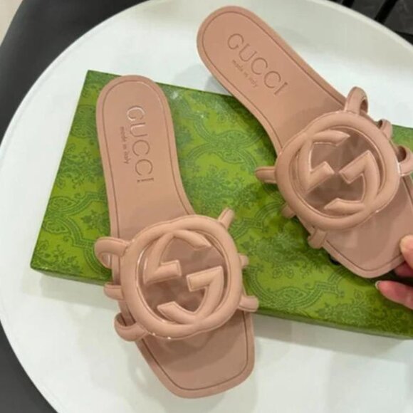 Gucci Palma rubber slides 39 - Picture 3 of 5